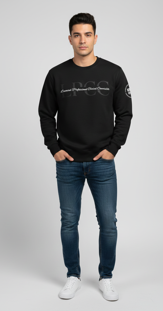 LPCC Credential Sweatshirt BLACK